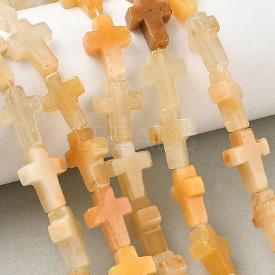 Natural Topaz Jade Beads Strands G-I337-A08-01-1