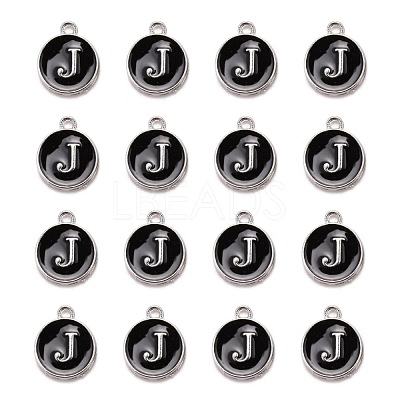 Platinum Plated Alloy Charms ENAM-S118-02J-P-1