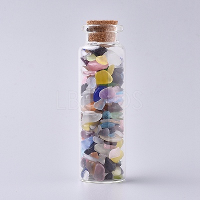 Glass Wishing Bottle DJEW-L013-A06-1