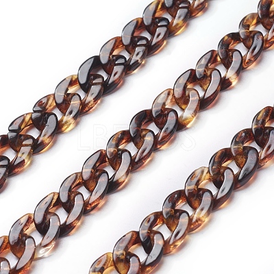 Acrylic Curb Chains SACR-P065-R10-1
