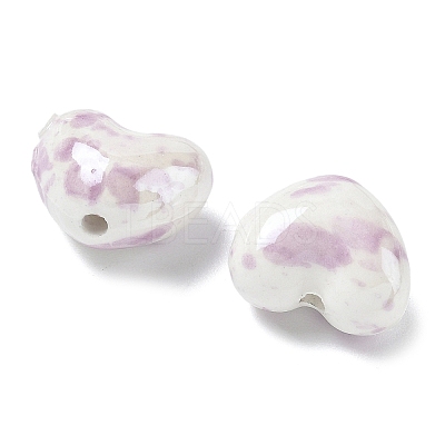 Glazed Porcelain Beads PORC-K003-04-1