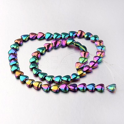 Electroplate Non-magnetic Synthetic Hematite Bead Strands X-G-F300-22B-02-1