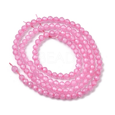 Cubic Zirconia Beads Strands G-G792-47-01B-1
