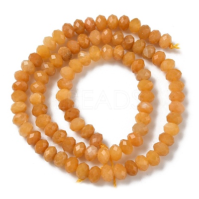 Natural Topaz Jade Bead Strands G-D344-A36-02-1