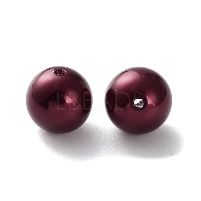 Plastic Imitation Pearl Beads FIND-M059-01C-02-1