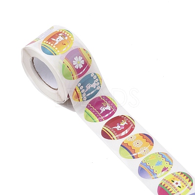 9 Patterns Easter Theme Self Adhesive Paper Sticker Rolls LS-DIY-C060-02A-1