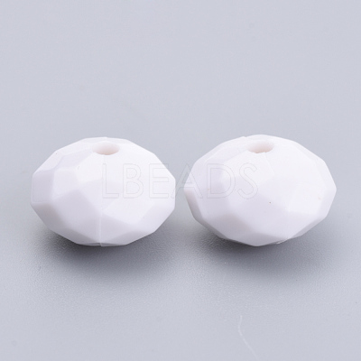 Opaque Acrylic Beads SACR-S300-06C-01-1