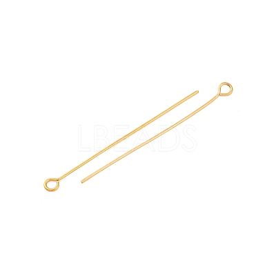 Ion Plating(IP) 304 Stainless Steel Eye Pins STAS-G075-17G-05-1