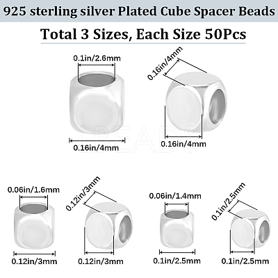 150Pcs 3 Style Brass Beads KK-CN0002-71S-1