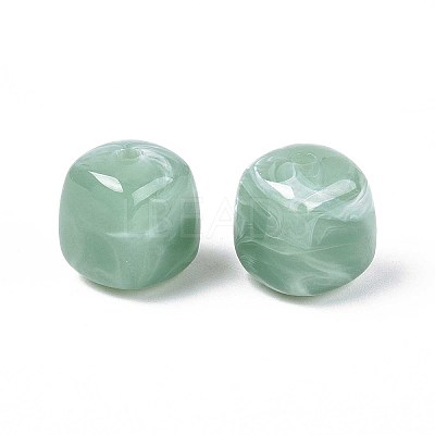 Opaque Acrylic Beads OACR-ZX006-33I-1