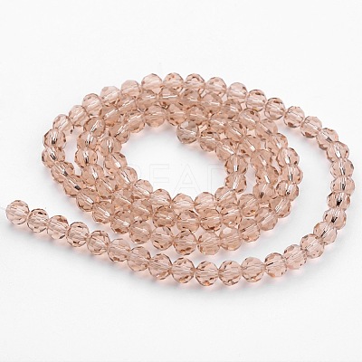 Transparent Glass Bead Strands X-GLAA-G013-10mm-90-1