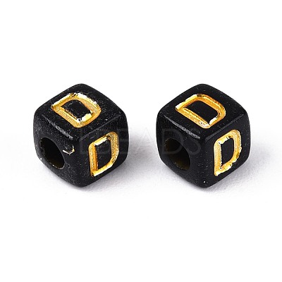 Opaque Acrylic Beads SACR-T035-20D-1