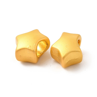 Rack Plating Alloy European Beads PALLOY-F287-36MG-1