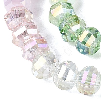 Electroplate Mixed Styles Glass Beads Strands EGLA-N022-14A-A04-1