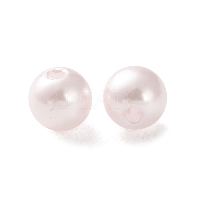 Plastic Imitation Pearl Beads FIND-M059-01A-03-1