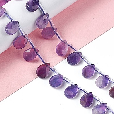 Natural Amethyst Beads Strands G-G805-B17-1