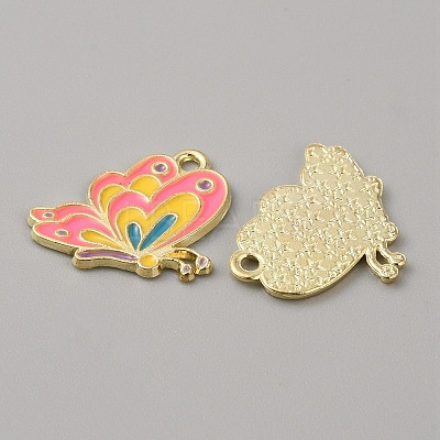 Alloy Enamel Pendants ENAM-WH0063-07F-1