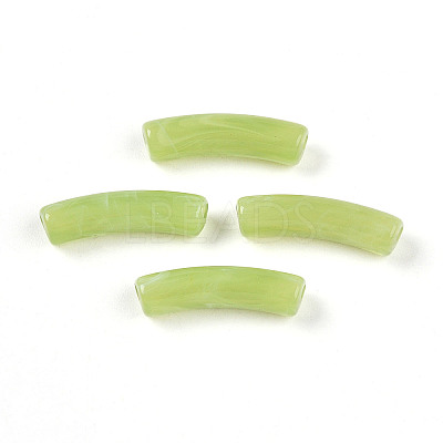 Two Tone Acrylic Beads MACR-ZX025-9-1
