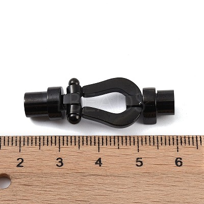 Ion Plating(IP) 304 Stainless Steel Magnetic Clasps with Glue-in Ends STAS-K282-02EB-1