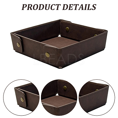 PU Leather Storage Trays ODIS-WH20013-03A-01-1