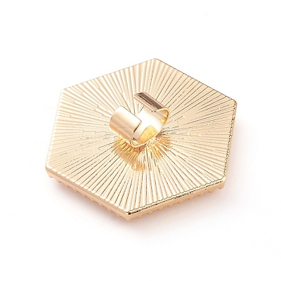 Zinc Alloy Hair Ties Findings PALLOY-E564-23KCG-1