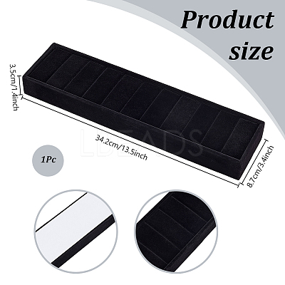 Velvet Bangle Organizer Display Trays BDIS-WH0008-20A-1