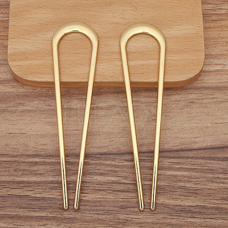 Alloy U-shaped Hair Forks PW-WGBD216-02-1