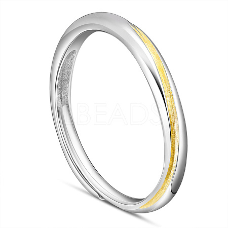 SHEGRACE 925 Sterling Silver Adjustable Rings JR717A-1