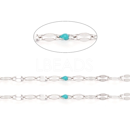 Handmade 304 Stainless Steel Dapped Chains CHS-D026-16H-P-1