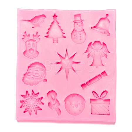 Christmas Theme Fondant Molds DIY-I060-06-1