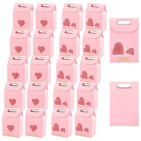 24Sets Paper Favor Gift Boxes CON-NB0001-97-1