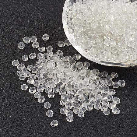 Opaque Glass Seed Beads SEED-R032-A18-1