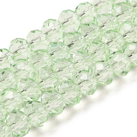 Transparent Baking Paint Glass Beads X1-DGLA-A034-T6mm-D10-1