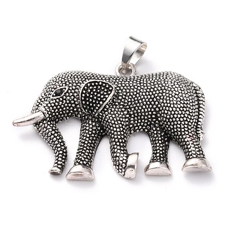 Enamel Style Alloy Big Pendants PALLOY-P229-01AS-1