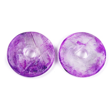 Natural Calcite Dyed Pendants G-B083-01B-01-1