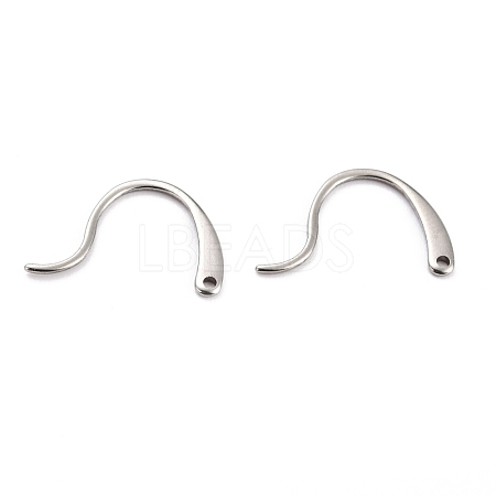 Tarnish Resistant 304 Stainless Steel Earring Hooks STAS-O146-05P-1