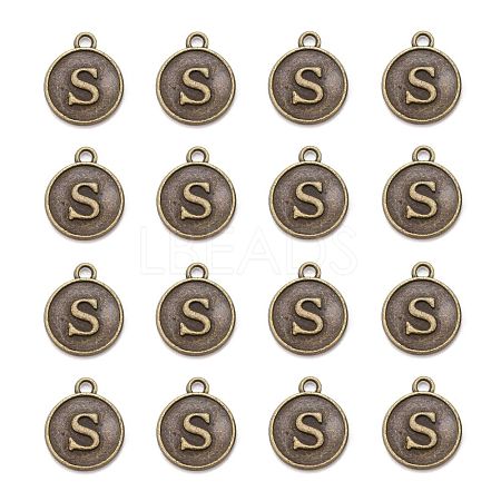 Alloy Pendant Cabochon Settings PALLOY-N156-01S-AB-1