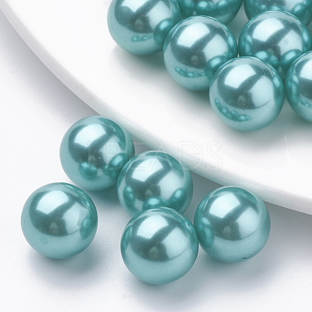 Eco-Friendly Plastic Imitation Pearl Beads X-MACR-S277-8mm-C19-1