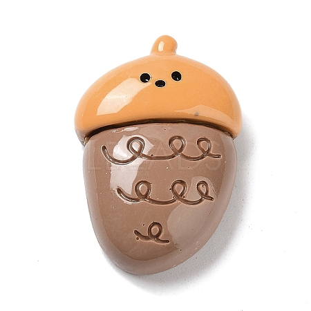 Autumn Theme Opaque Resin Cabochons LS-CRES-A055-01E-1