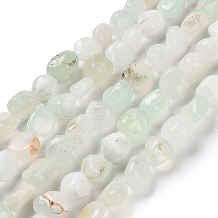 Natural Yellow Opal Beads Strands G-P497-01E-02B-1