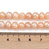 Natural Cultured Freshwater Pearl Beads Strands PEAR-I007-07Y-01B-5