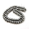 Non-magnetic Synthetic Hematite Beads Strands X-G-E166-3B-2