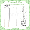 2Pcs 2 Colors Resin Imitation Pearl Crossbody Purse Straps FIND-WR0009-53-2