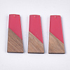 Resin & Walnut Wood Pendants RESI-S358-83C-1