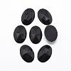 Acrylic Rhinestone Flat Back Cabochons GACR-Q011-30x40-01-1