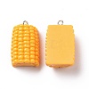 Opaque Resin Vegetables Pendants RESI-H144-08-1