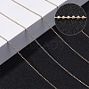 10 Yards Brass Faceted Ball Chains CHC-SP0001-05G-6