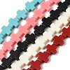 Synthetic Coral Beads Strands CORA-L044-A15-1