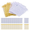 16Pcs 2 Colors Hot Stamping Polka Dot Organza Jewelry Drawstring Bags ABAG-TADJ0001-06D-1