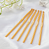 6Pcs Aluminum Crochet Hooks TOOL-LP0001-05-1